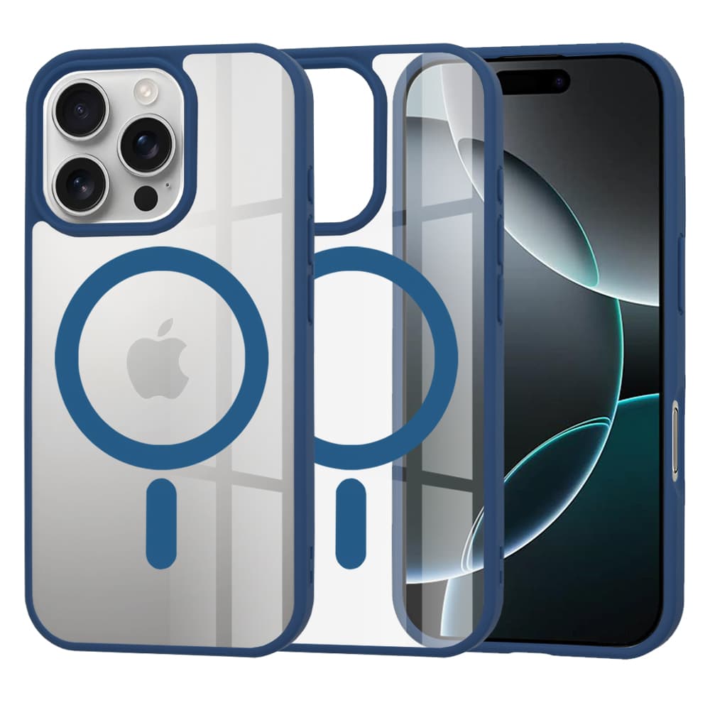 Techsuit MagSafe Pro iPhone 16 Pro Modrý - náhled 1