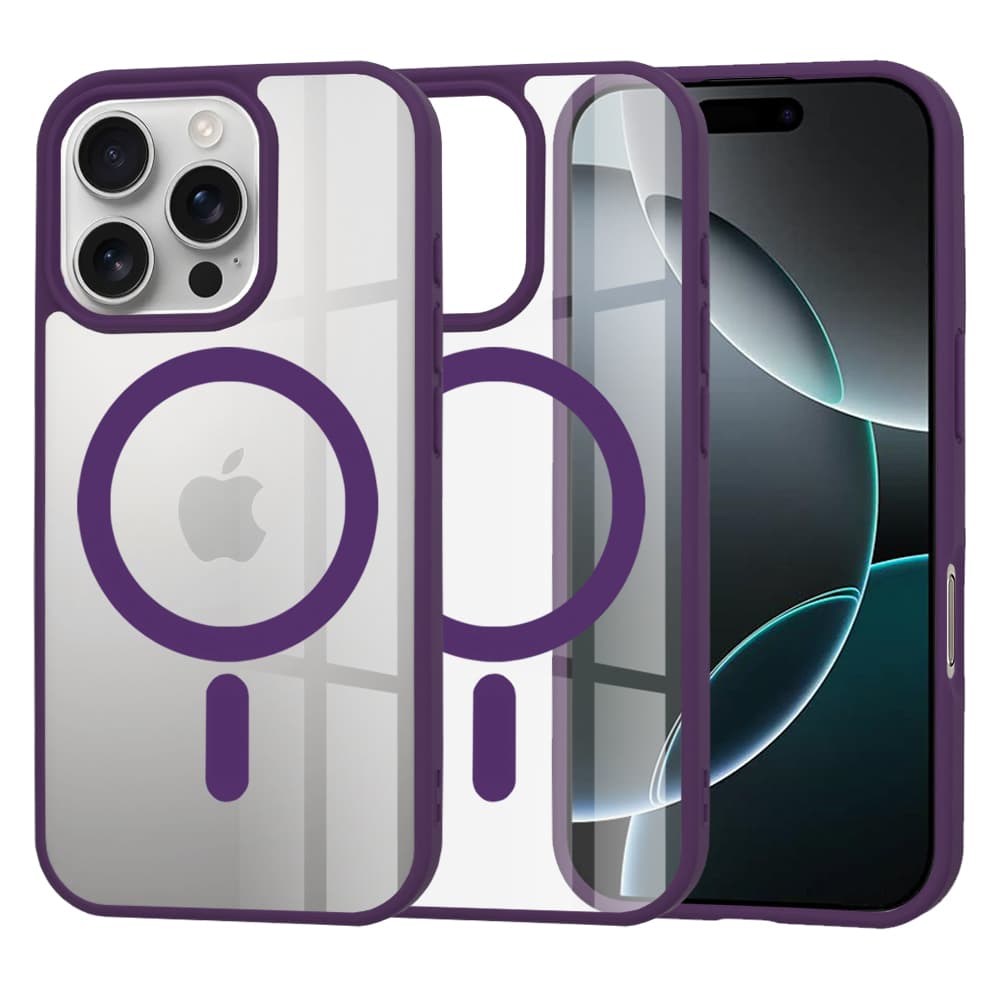 Techsuit MagSafe Pro iPhone 16 Pro Fialová - náhled 1