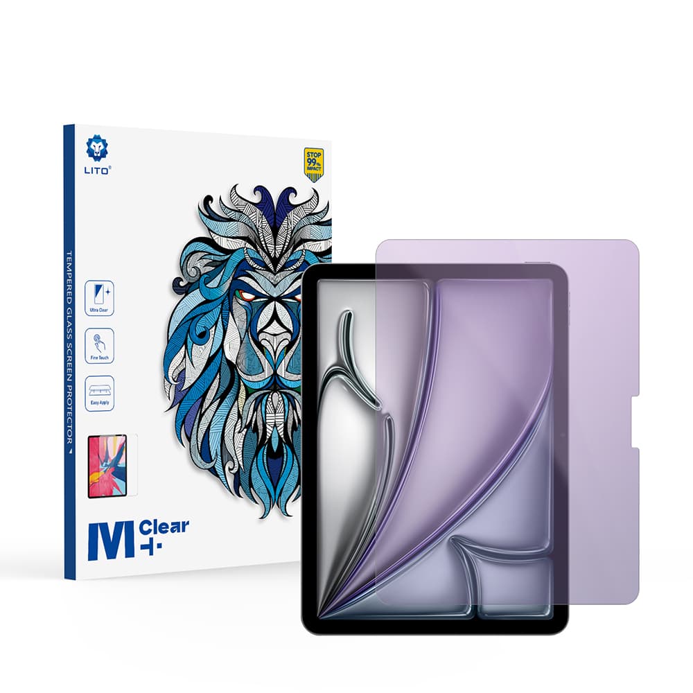 Lito 2.5D Klasické Sklo Anti-Blue iPad Air 11 (2024) Air 11 (2025) Čiré - náhled 1