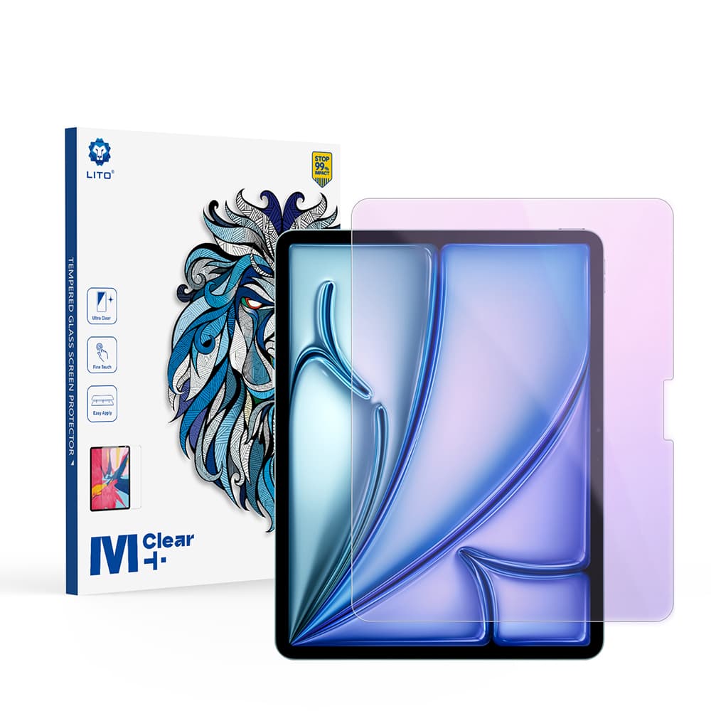 Lito 2.5D Sklo Proti Modrému Světlu iPad Air 13 (2024/2025) - náhled 1