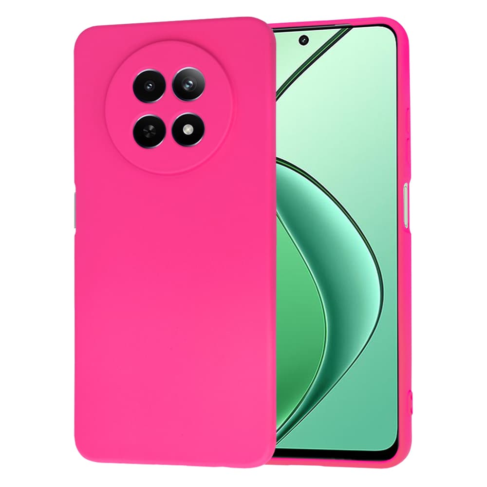 Techsuit MěkkýFlex Realme 12 12x Sytě růžová - náhled 1