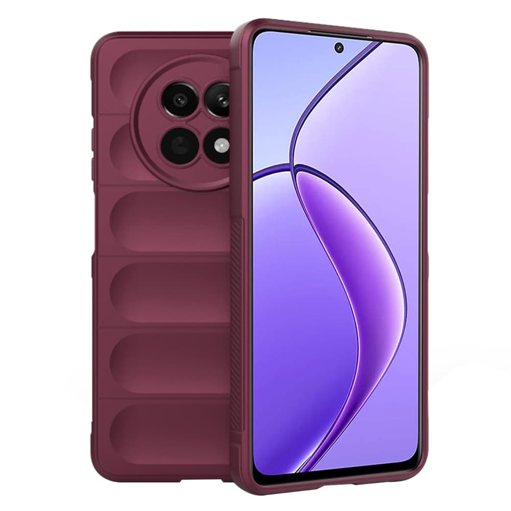 Techsuit Kouzelný štít Realme 12 12x Bordó - náhled 1