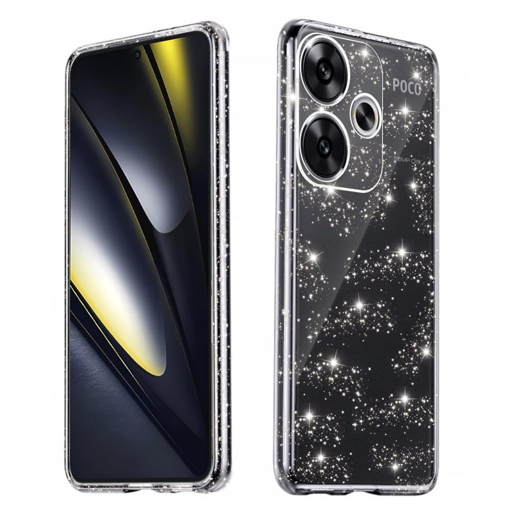 Techsuit SparkleSkin Series Xiaomi Poco F6 Čiré - náhled 1