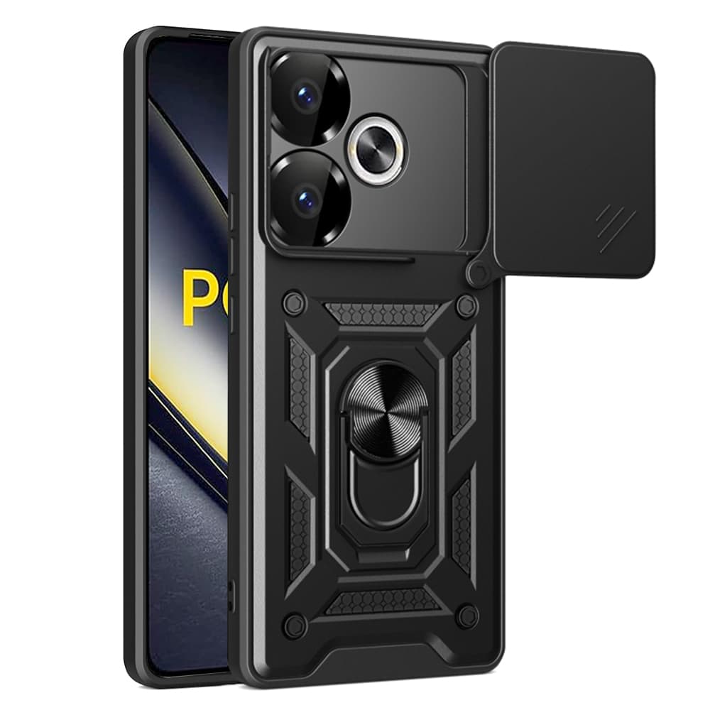 Techsuit CamShield Series Xiaomi Poco F6 Černá - náhled 1
