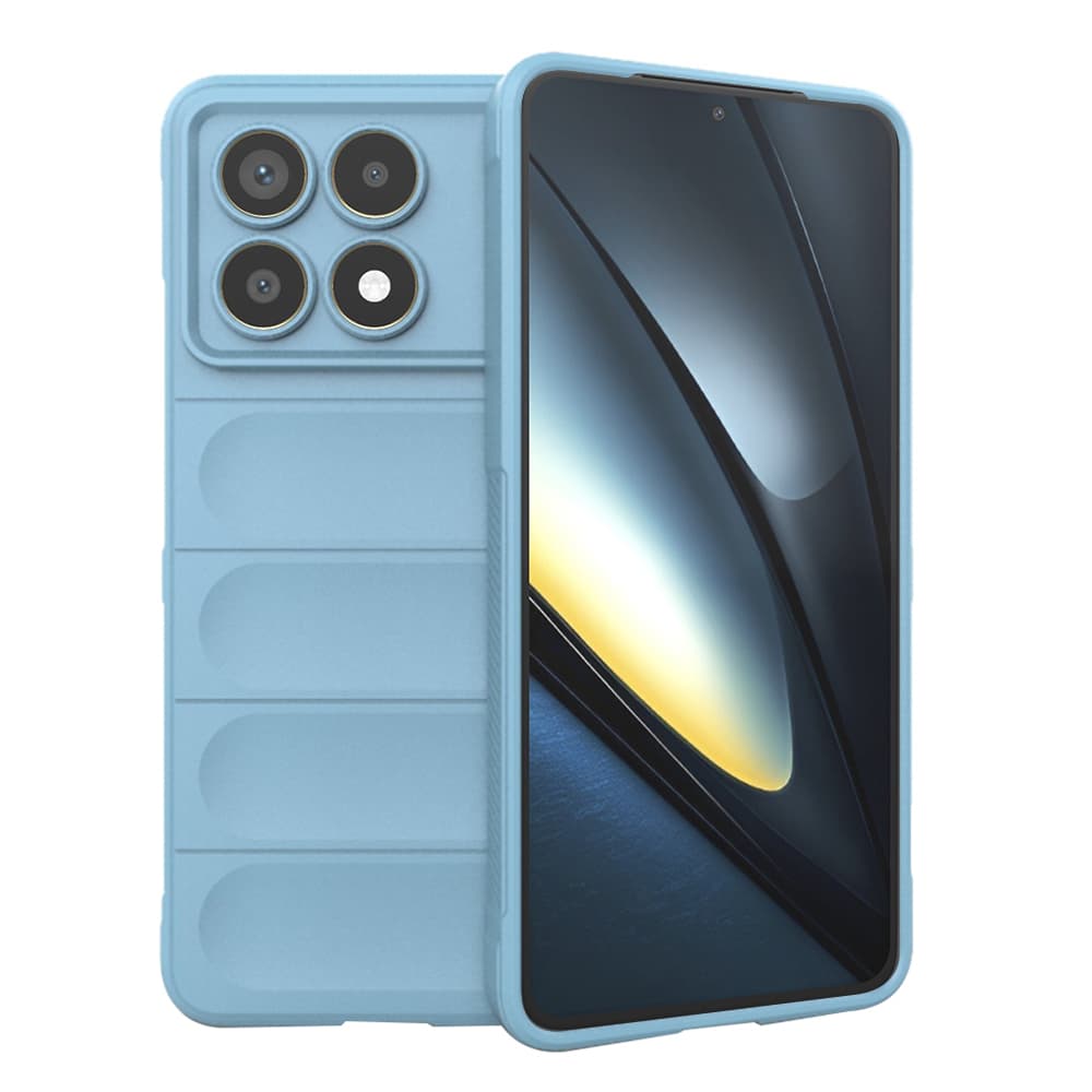 Techsuit Magický štít Xiaomi Poco F6 Pro Modrý - náhled 1