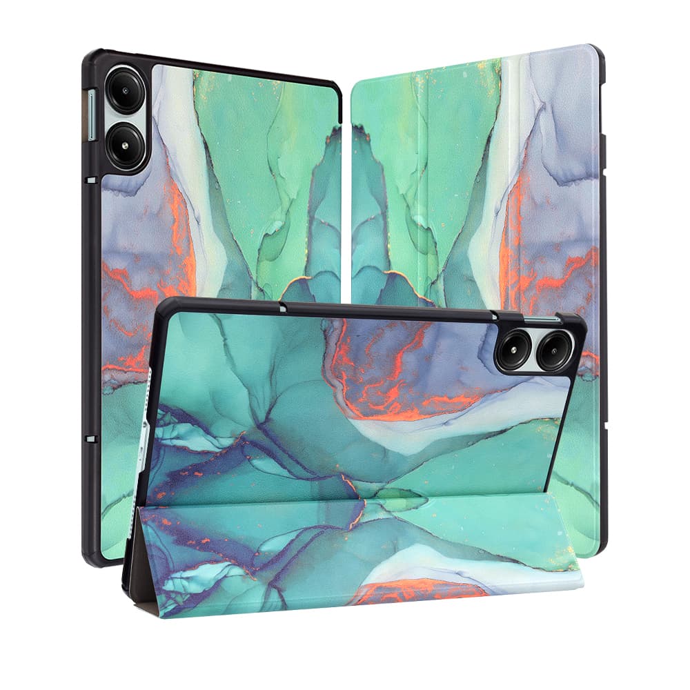 Techsuit FoldPro pro Xiaomi Redmi Pad Pro Poco Pad Green Time