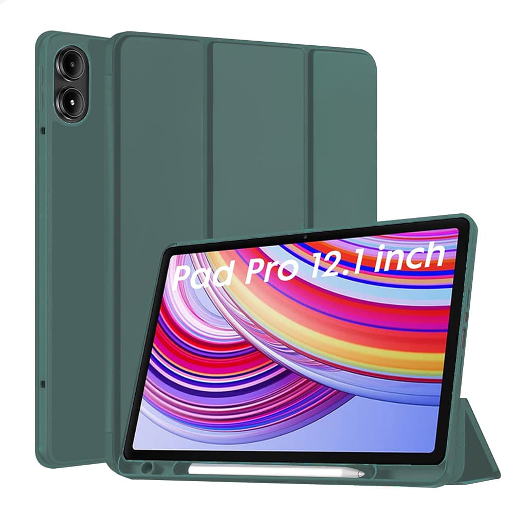 Techsuit Flex Trifold pro stylus Xiaomi Redmi Pad Pro Zelená - náhled 1
