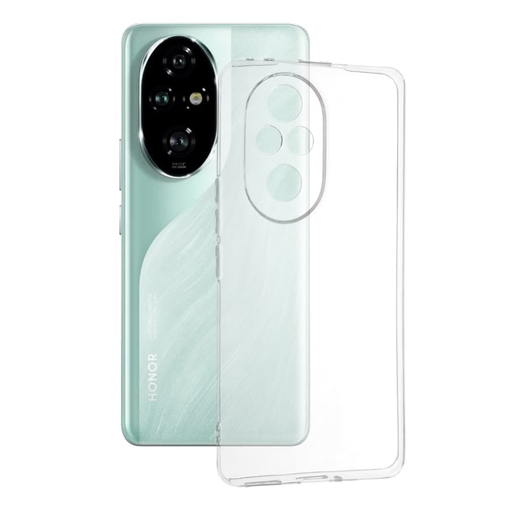 Techsuit Čirý silikon Honor 200 Pro - náhled 1