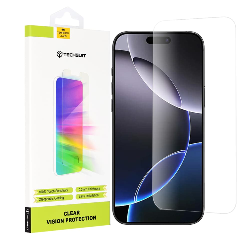 Techsuit Clear Vision Glass iPhone 16 Pro Max Průhledné - náhled 1