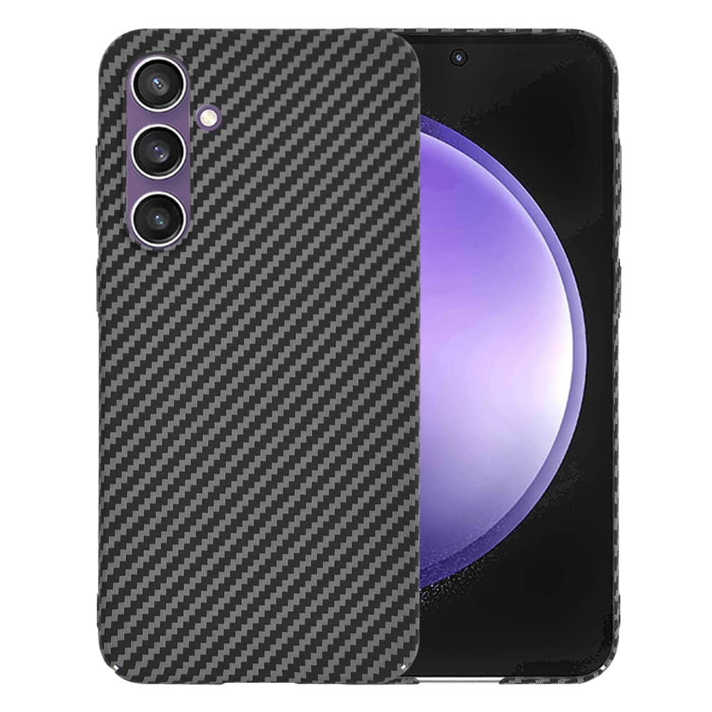 Techsuit Carbonite FiberShell Samsung Galaxy S23 FE Černá - náhled 1