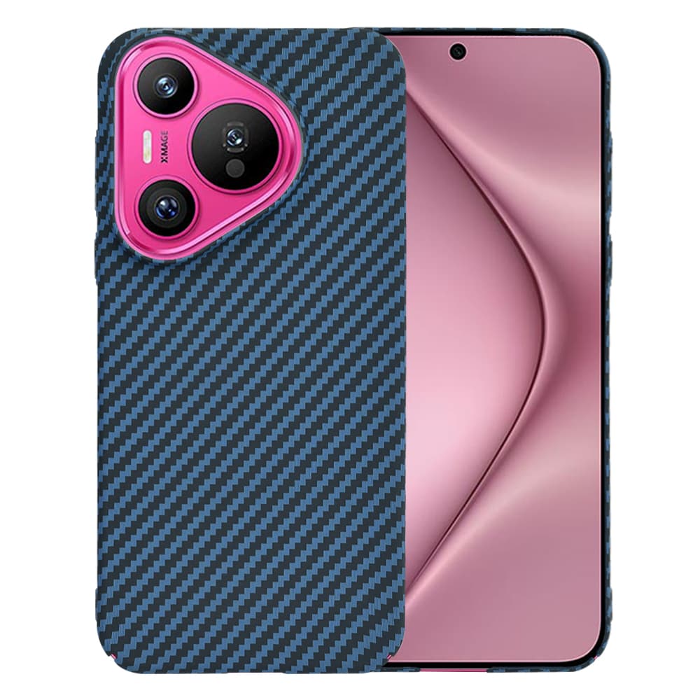 Techsuit Carbonite FiberShell Huawei Pura 70 Azurová - náhled 1
