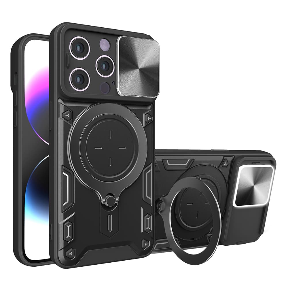 Techsuit CamGuard Pro iPhone 14 Pro Černá - náhled 1