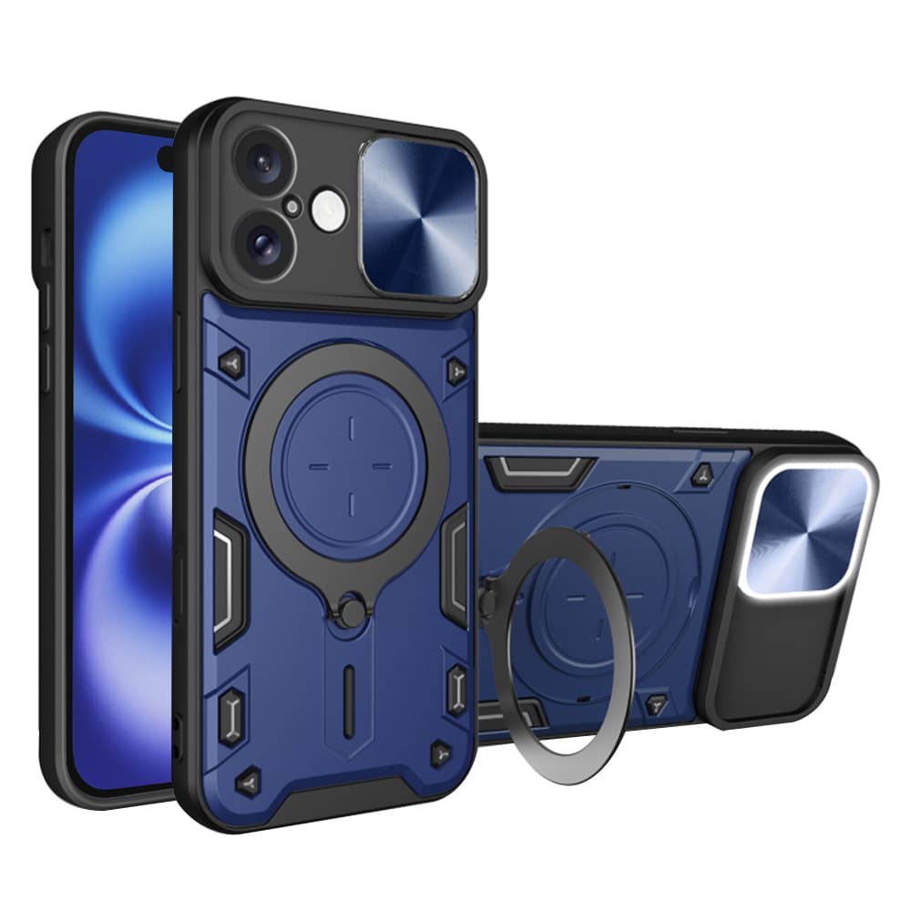 Techsuit CamGuard Pro iPhone 16 Modrý - náhled 1