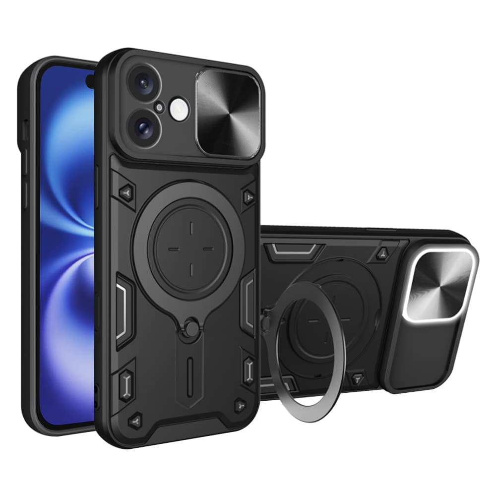 Techsuit CamGuard Pro iPhone 16 Černá - náhled 1
