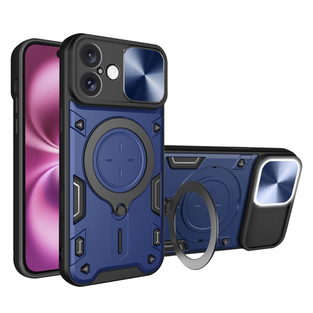 Techsuit CamGuard Pro iPhone 16 Plus Modrý - náhled 1