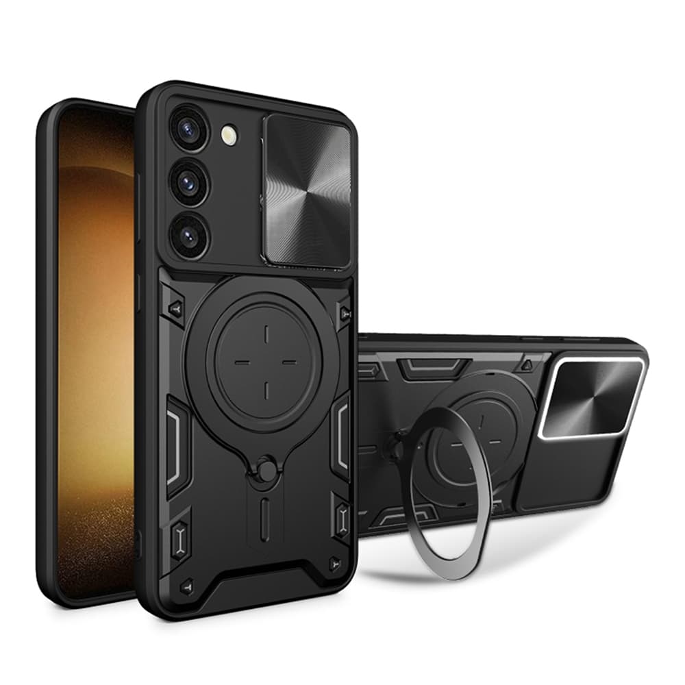 Techsuit CamGuard Pro Samsung Galaxy S23 Černý - náhled 1