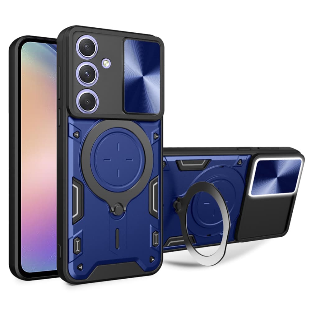 Techsuit CamGuard Pro Samsung Galaxy A54 Modrý - náhled 1