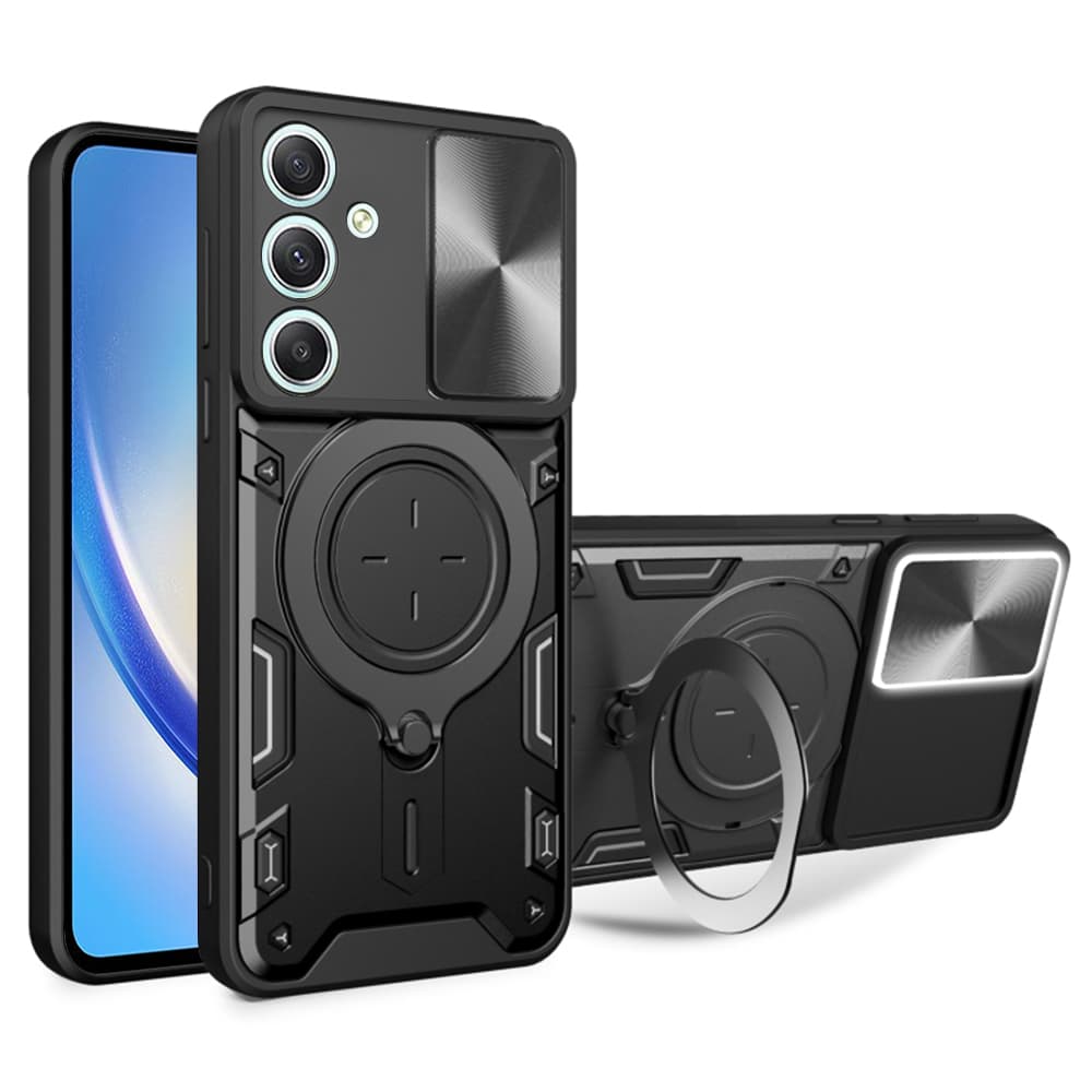 Techsuit CamGuard Pro kryt Samsung Galaxy A34 5G Black - náhled 1