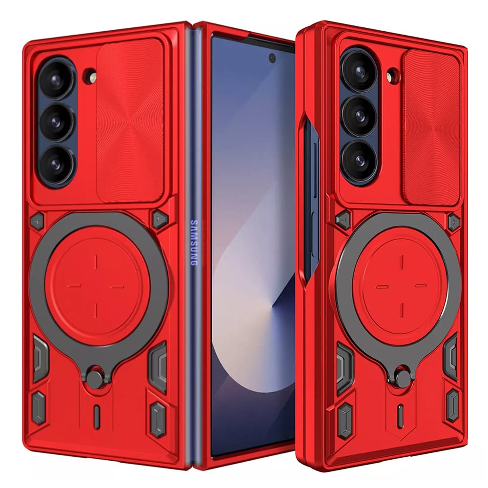 Techsuit CamGuard Pro Samsung Galaxy Z Fold6 Červený - náhled 1