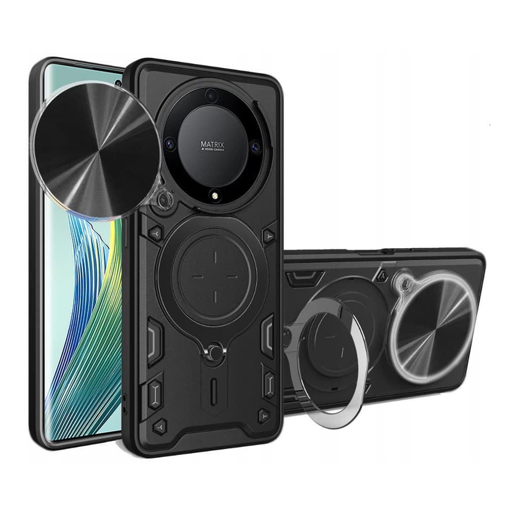Techsuit CamGuard Pro kryt pro Honor Magic5 Lite černý - náhled 1