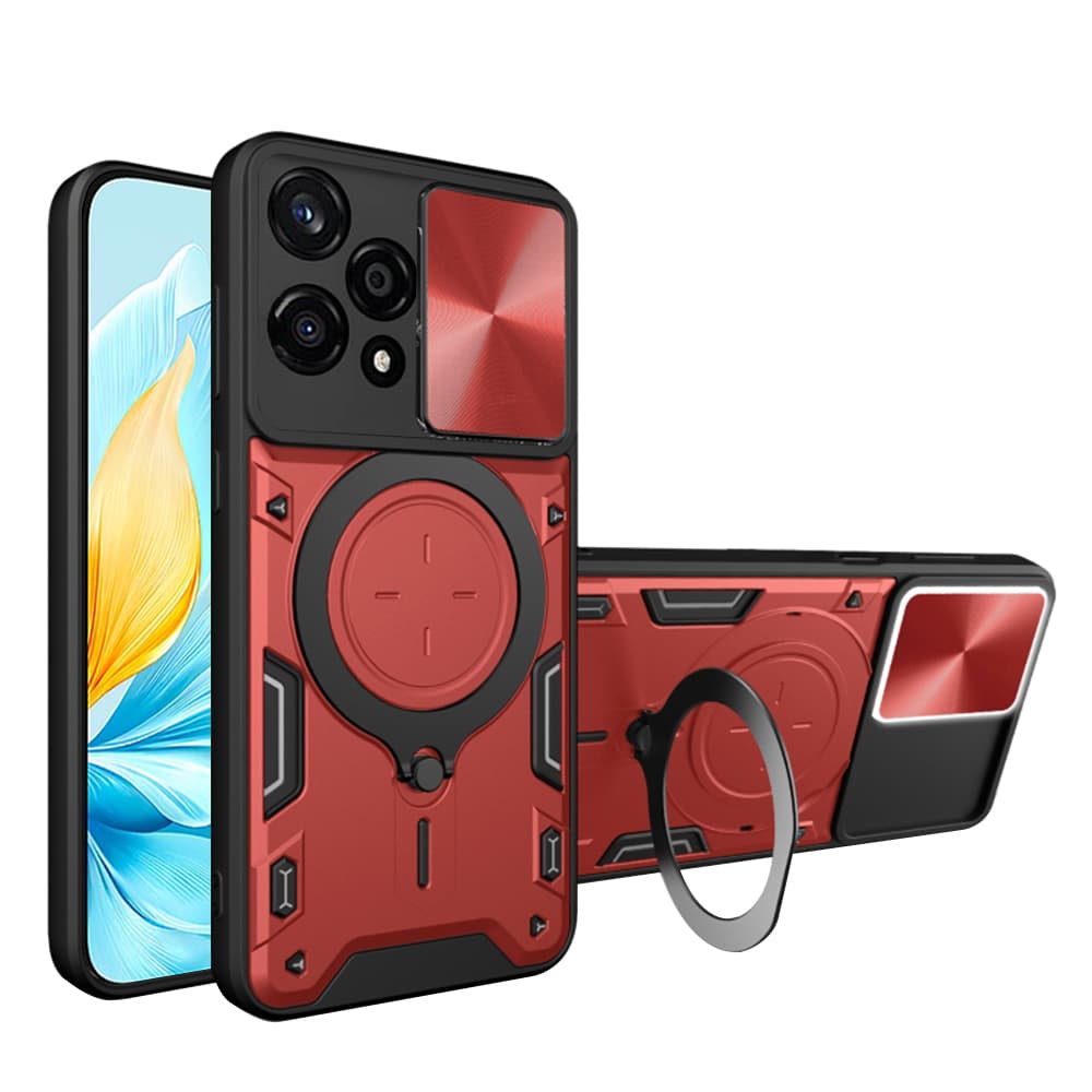 Techsuit CamGuard Pro kryt pro Honor 200 Lite Red - náhled 1