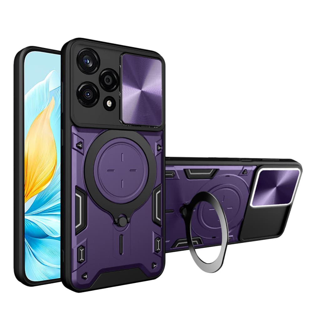 Techsuit Chránič kamery Pro Honor 200 Lite Fialový - náhled 1