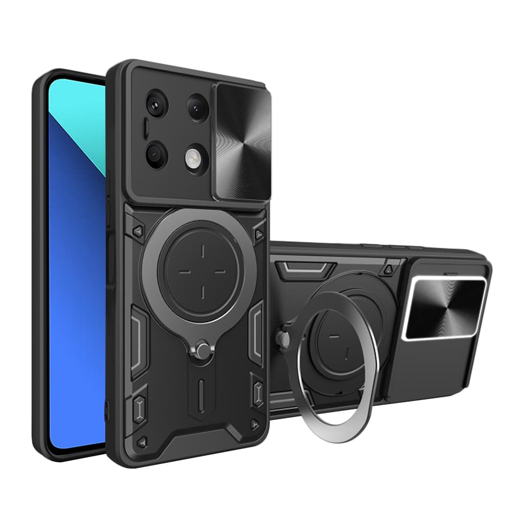 Techsuit CamGuard Pro Xiaomi Redmi Note 13 4G Černá - náhled 1