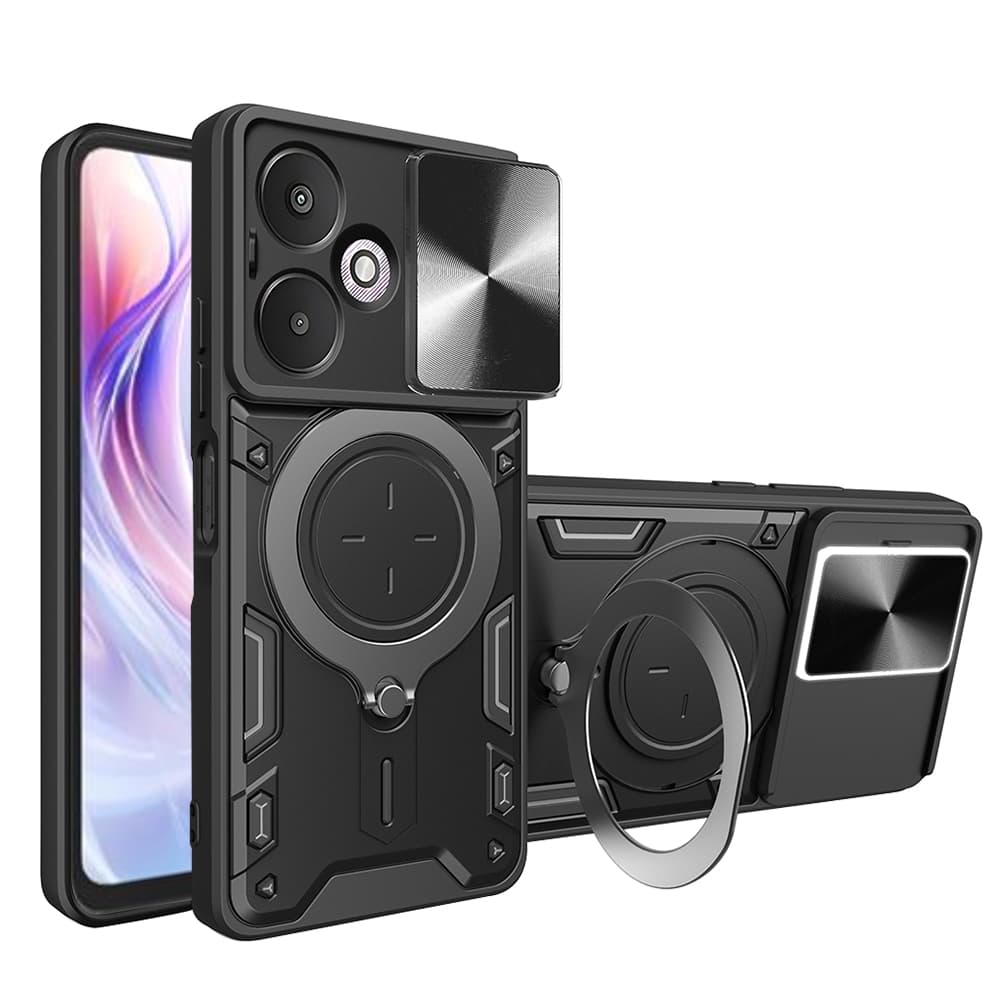 Techsuit CamGuard Pro Xiaomi Redmi 13C 5G Černá - náhled 1