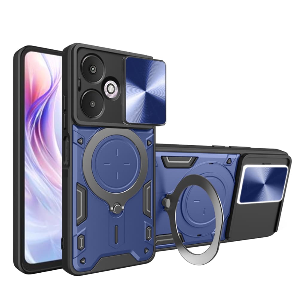 Techsuit CamGuard Pro Xiaomi Redmi 13C 5G Modrý - náhled 1