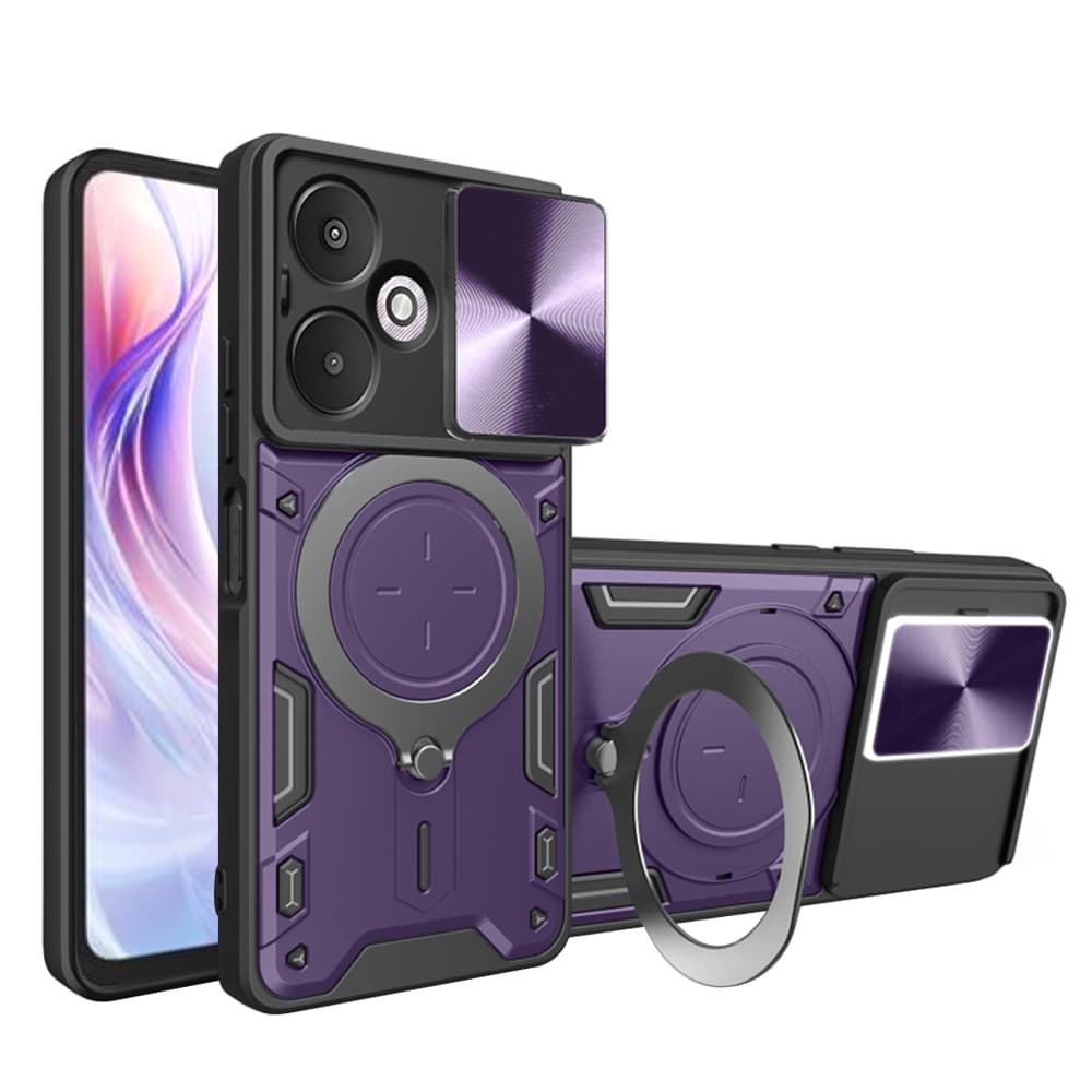 Techsuit CamGuard Pro Xiaomi Redmi 13C 5G Fialová - náhled 1