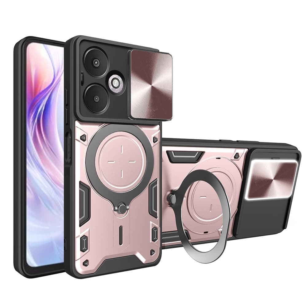 Techsuit CamGuard Pro Xiaomi Redmi 13C 5G Růžovozlatý - náhled 1