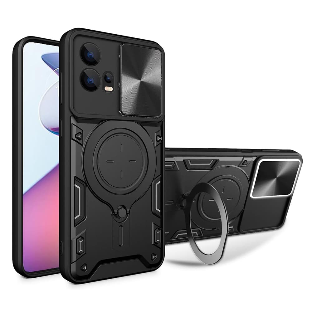 Techsuit CamGuard Pro Motorola Moto G72 Černá - náhled 1