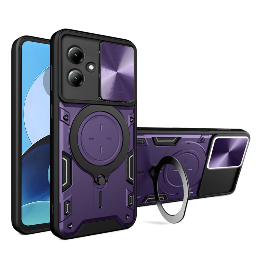Techsuit Ochrana kamery Pro Motorola Moto G14 Fialová - náhled 1