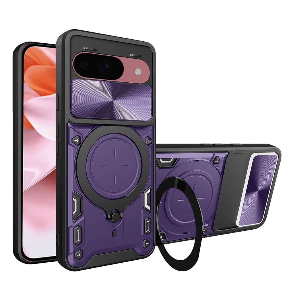 Techsuit CamGuard Pro Google Pixel 9 9 Pro Fialová - náhled 1