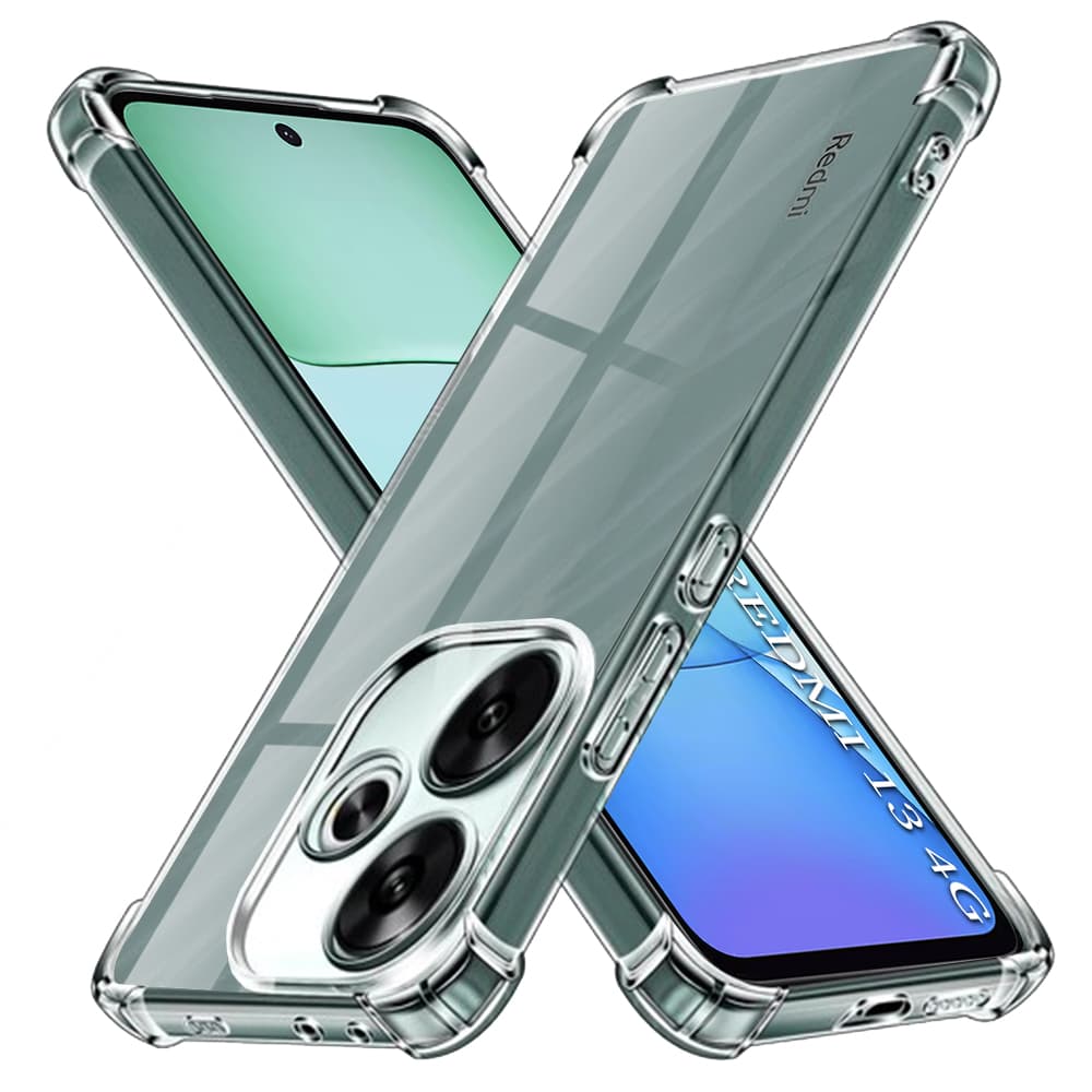 Techsuit Nárazuvzdorný kryt Xiaomi Redmi 13 Poco M6 4G Clear - náhled 1