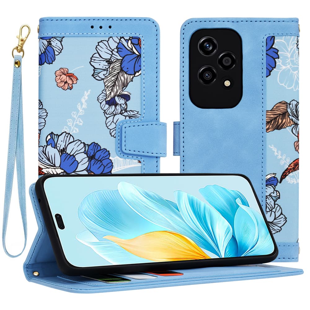 Techsuit FlipCraft Honor 200 Lite Zářivá modrá - náhled 1