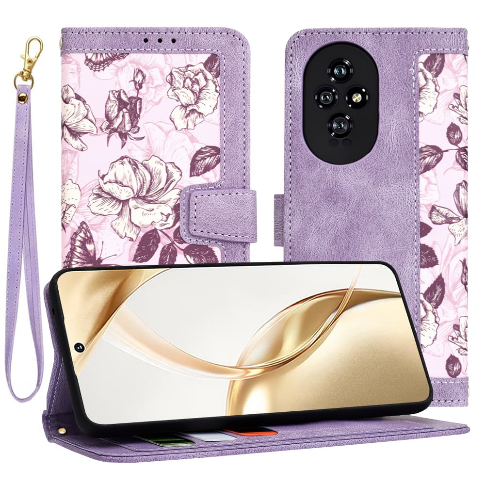 Techsuit FlipCraft Honor 200 Mysterious Purple - náhled 1