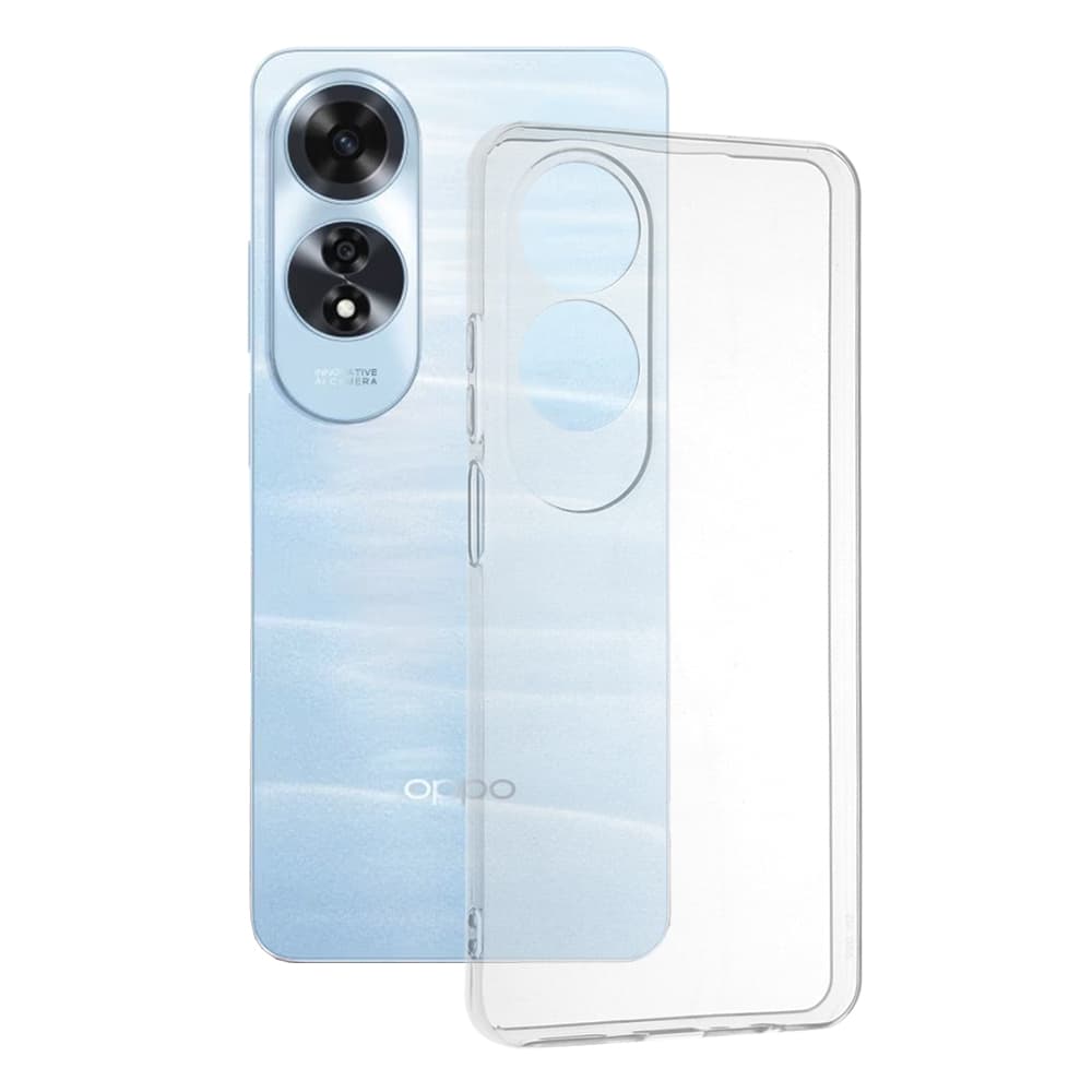 Techsuit Průhledný silikon Oppo A60 4G - náhled 1