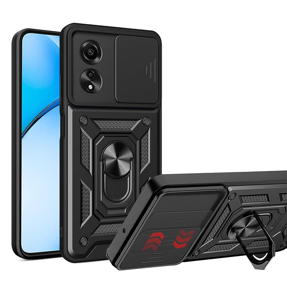 Techsuit Série CamShield Oppo A60 4G Černá - náhled 1