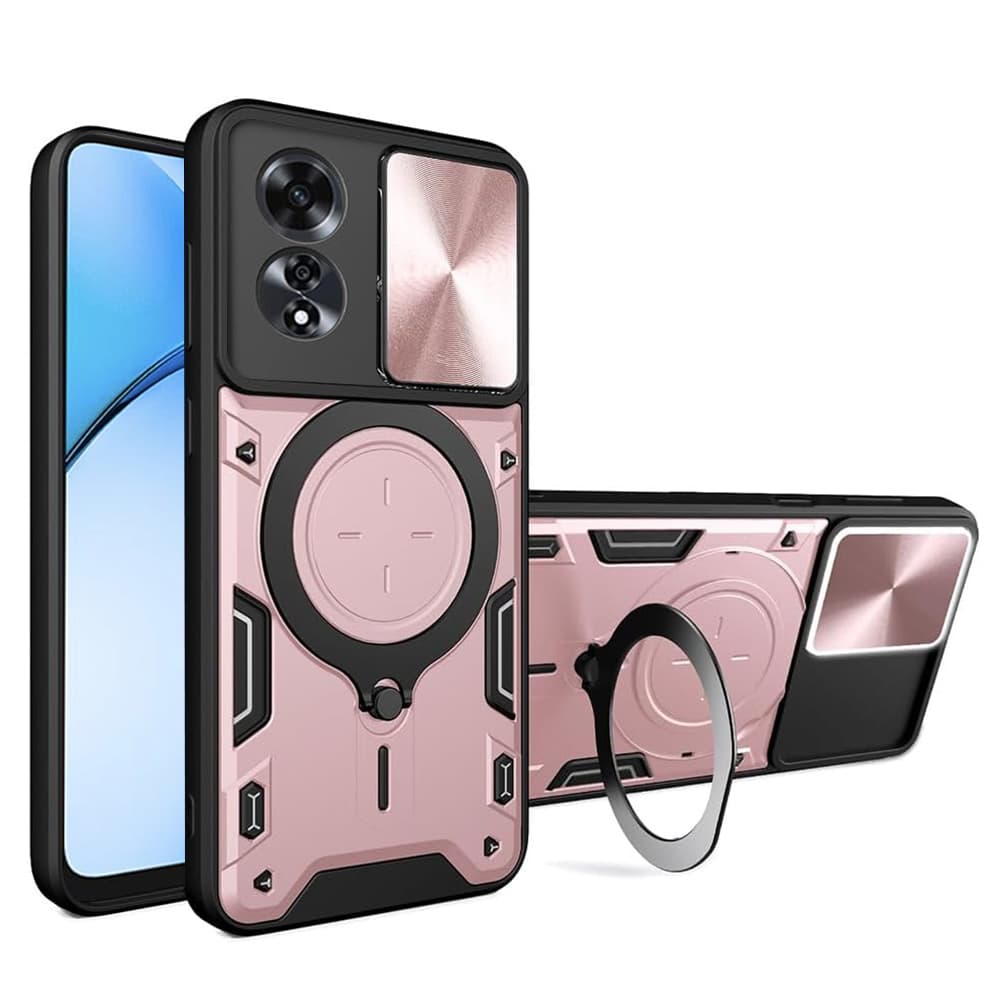 Techsuit CamGuard Pro Oppo A60 4G Růžovozlatý - náhled 1