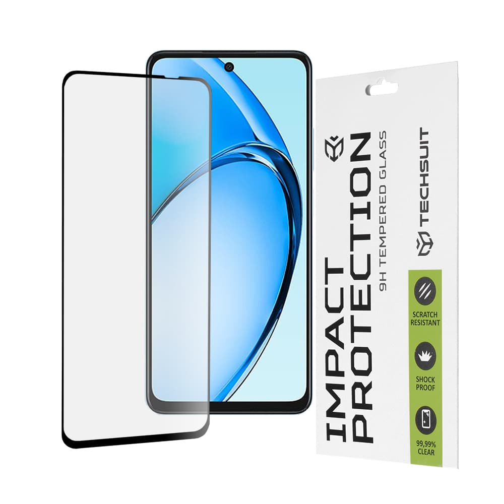 Techsuit 111D sklo plně lepené Oppo A60 4G černé - náhled 1