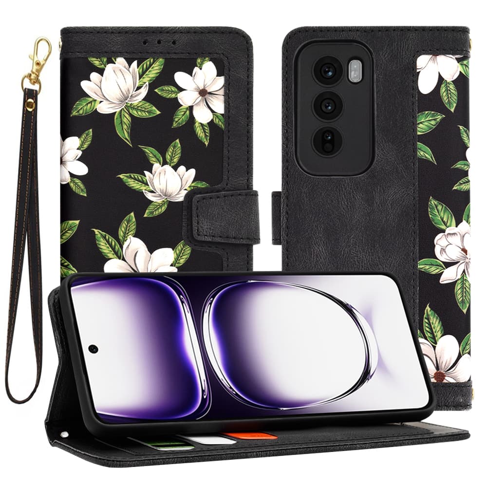 Techsuit FlipCraft Oppo Reno12 Květy úsvitu - náhled 1