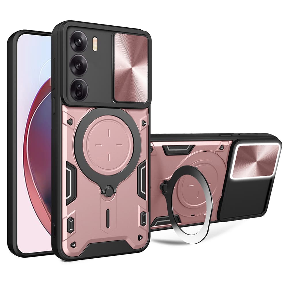 Techsuit CamGuard Pro kryt pro Oppo Reno12 Rose Gold - náhled 1