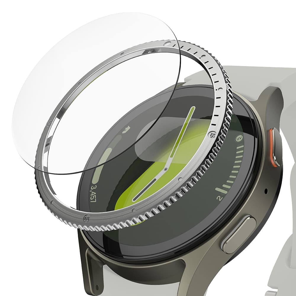 Ringke Bezel Samsung Galaxy Watch7 40mm Silver Pattern7 - náhled 1