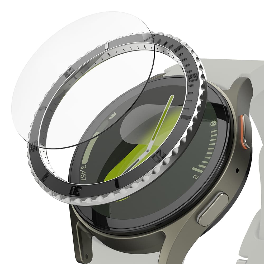 Ringke Prémiový Bezel Samsung Galaxy Watch7 40mm Black Pattern3 - náhled 1