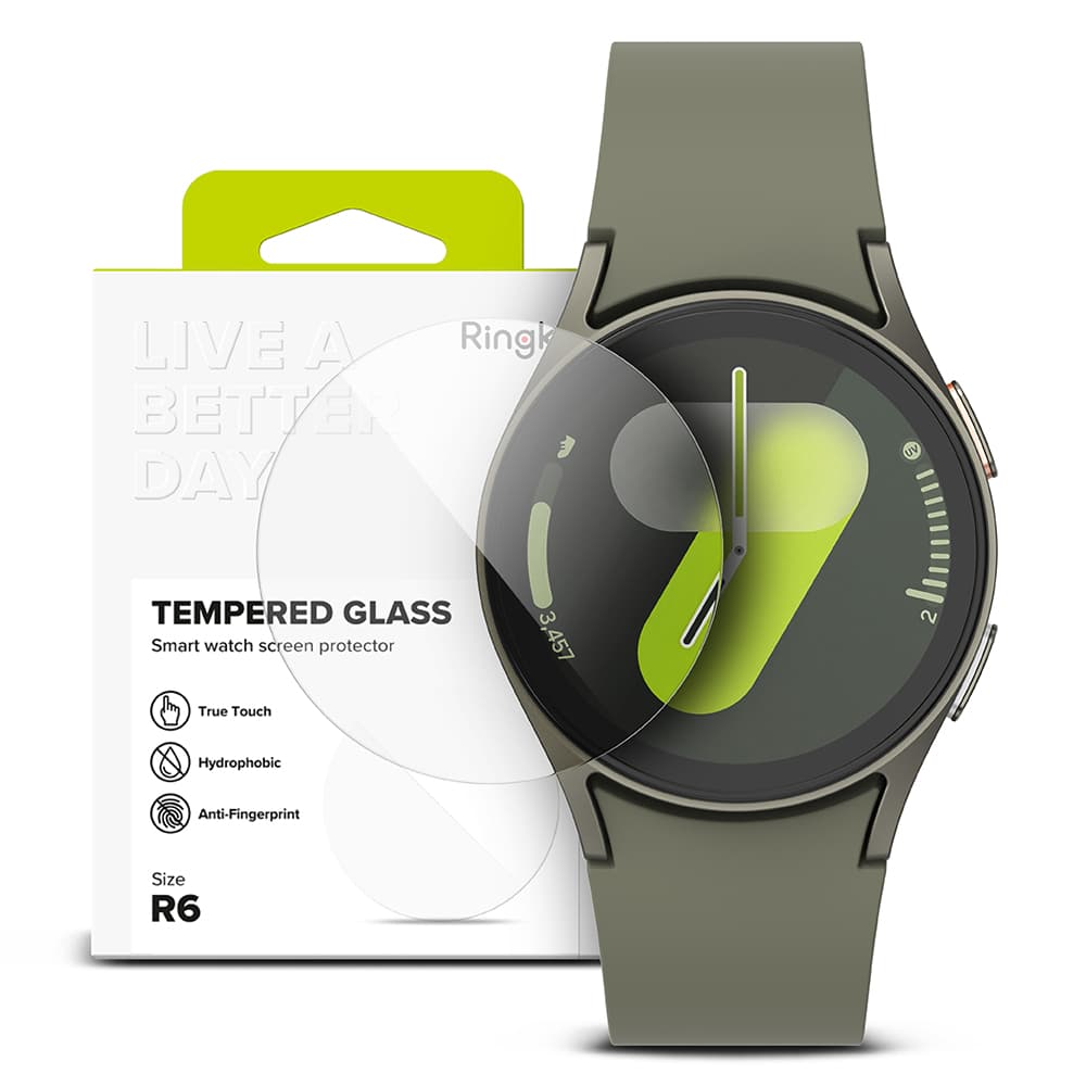 Ringke Tempered Glass R6 4ks Galaxy Watch7 44mm průhledné - náhled 1