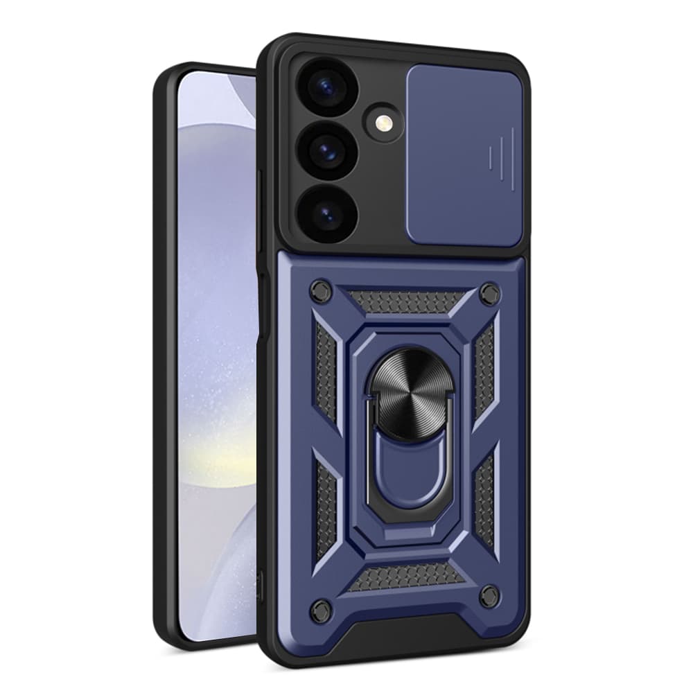 Techsuit CamShield pouzdro Samsung Galaxy S24 FE modré - náhled 1