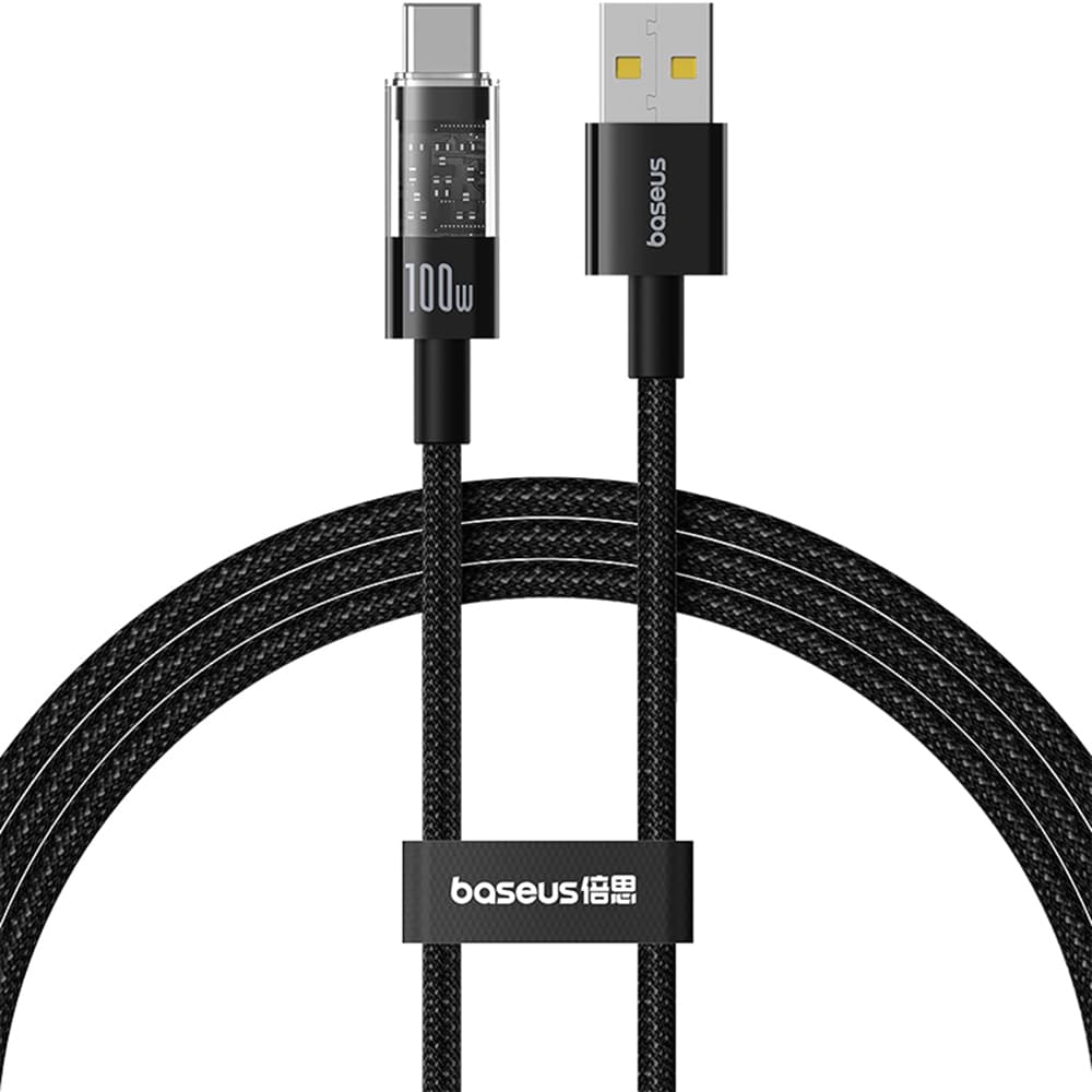 Baseus Datový kabel Gem USB Type-C 100W 1m Cluster Black - náhled 1