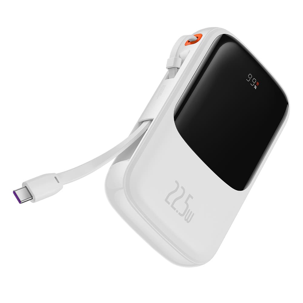 Baseus Power Bank Qpow Pro 10000mAh 22.5W White - náhled 1
