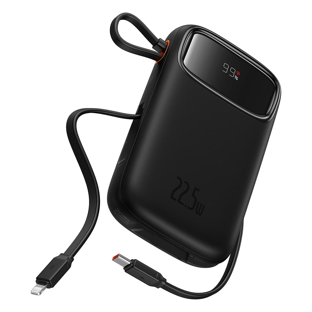 Baseus Powerbank Qpow Pro+ 10000mAh Black 2x Type-C - náhled 1